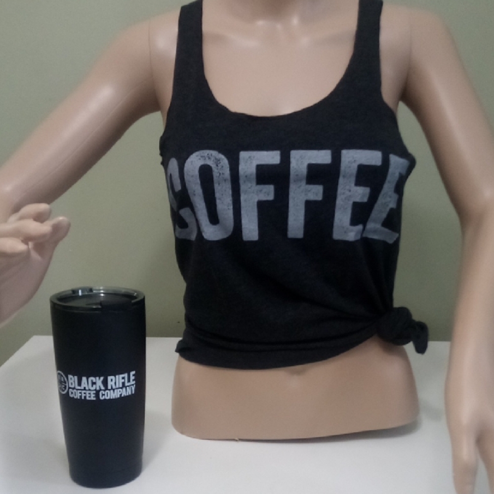 Black Rifle Coffee Company Tank Top and Tumbler Set